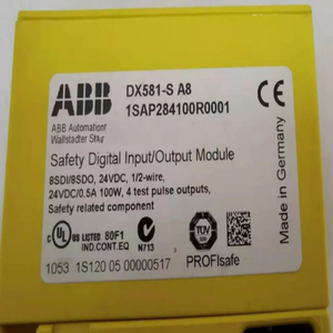 โมดูลอินพุตเอาต์พุตดิจิตอลแบบปลอดภัย DX581S 1SAP284100R0001 ซีรีส์ DX PLC - Product Image 6