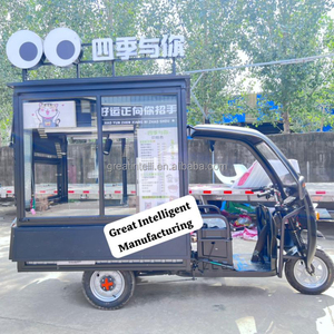 Camion de nourriture rapide personnalisé avec cuisine complète, chariot à café électrique, camion à café Piaggio, tricycle, petit chariot de nourriture - Product Image 1