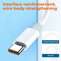 Câble de charge ultra-rapide USB Type C vers A 6A pour iPhone 15/16/17, en PVC, 2M (6FT), blindage en feuille d'aluminium