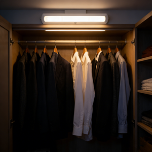 Rechargeable Motion <b>Sensor</b> LED Under-Cabinet <b>Lights</b> Bedroom Kitchen Modern Design OEM Wholesale Closets <b>Indoor</b> - Product Image 4