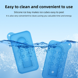 BPA-Miễn phí vui mới lạ Silicone Ice Cube khay dễ dàng phát hành cấp thực phẩm Spiked Câu lạc bộ khuôn cho Whisky Cocktail bên gag Quà Tặng - Product Image 3