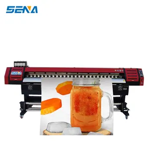 Produce publicidad de papel tapiz impresora de formato ancho con cabezal de impresión Epson 3D papel tapiz exposición periódico anuncio