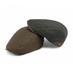 Berretto Casual in Tessuto Similpelle Premium, Stile Cowgirl, Autunno Inverno, Caldo con Fodera in Pile, Traspirante - Product Image 4