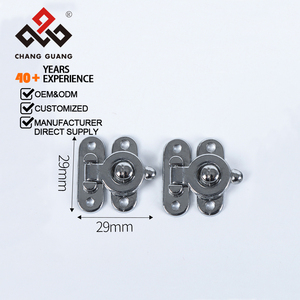 Khóa hộp hợp kim kẽm, khóa ngăn kéo, khóa tủ, khóa kim loại hình sừng cho hộp trang sức, rương gỗ, túi hành lý, phụ kiện - Product Image 2