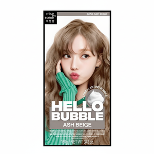 Sconto si En Dye Shampoo cenere Beige Bubble Hair Color 500ml crema semipermanente alle erbe - Product Image 1