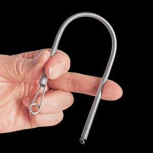 Bendable Drawstring Tool Spring Eyelet Garment Elastic Waistband Aid C1WBK - Product Image 2