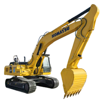 Excavatrice hydraulique d'occasion Komatsu PC300LC-8MO de 30 tonnes, conforme aux normes EPA et CE, pour travaux de terrassement à grande échelle