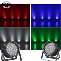 Projecteur LED Par 24x10W RGBW 4-en-1 IP20 DMX512 à activation sonore pour scène, discothèque, mariage, fête, événement