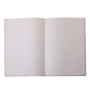 China Factory Custom Printing A4 Hardcover Black PU Leather Cover Business Dot Grid Lined Blank <strong>Notebooks</strong> Journal - Product Image 5