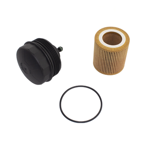 BMW otomotiv yağ filtresi taban montajı için filtre kapağı ve elemanı ile % 11427525334 yepyeni - Product Image 1