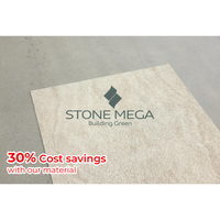 Panneaux de placage de pierre flexibles Stone Mega Golden Supplier, revêtements en argile céramique flexibles MCM Inde, revêtements en argile flexibles ignifuges