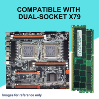 Mémoire RAM d'occasion pour PC, serveur, ECC DDR3 DDR3L 1866MHz 8GB 16GB 32GB RDIMM LRDIMM, modules de mémoire DDR3L DDR3 pour X99 X79