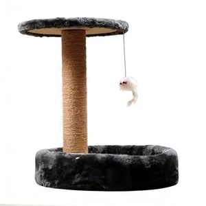 บอร์ดเกาแมวน่ารักที่จับหอคอยสำหรับแมวของเล่นกรอบต้นไม้ - Product Image 1