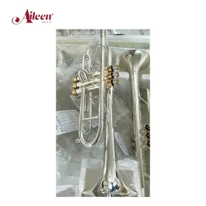 전문 공연을위한 품질 무거운 트럼펫 고급 (TP-H498G-SYY)
