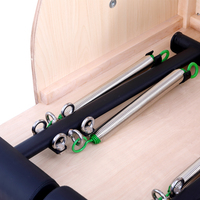 Chef Stable Eco Poignées Ressorts Bois Yoga Pilates Gym Wunda Chaise Érable Pilates Chaise
