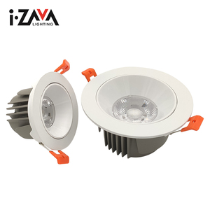 Downlight LED Ajustable Antideslumbrante para Interiores, de Aluminio COB, con Recorte de 90 mm, 12W 15W - Product Image 1