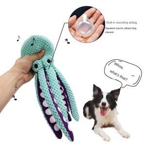 Diseño de pulpo, pez de seis garras, Molar, crujido, juguete para mascotas, Material TPR indestructible, divertidos gatos, perros, mordedura, juguete interactivo - Product Image 2