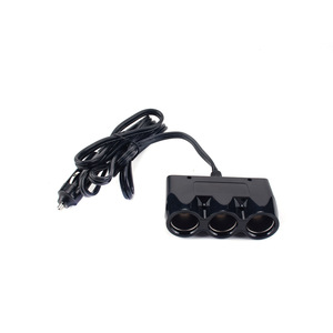 Car Cigarette Lighter <b>Socket</b> 3 Way Splitter <b>12V</b> 24V Power Adapter For Vehicle Charging - Product Image 2