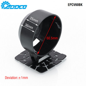 ADDCO - EPMAN 1 calibre 60mm soporte cubierta negra para BMW <span class=keywords><strong>E30</strong></span> M20 325 325i 6cy 1988-1993 EPCV60BK - Product Image 3