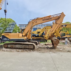 100% Excavadora Hyundai 220lc-9s usada original de alta calidad de 22 toneladas con motor y bomba como componentes principales ¡Excelente precio! - Product Image 2