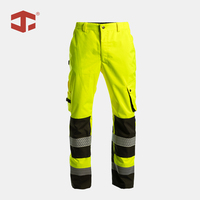 Combinaison de sécurité haute visibilité pour femmes JIADE EN ISO 20471 Classe 2, ensemble veste et pantalon imperméables, multi-poches, vêtements de travail extérieurs personnalisés