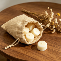 Sacs à cordon en jute naturelle en gros, petits sacs en mousseline réutilisables pour l'emballage de bonbons, savons et bijoux