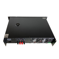 Amplificateur de puissance professionnel en métal 2U 2*600W 4 Ohm Super Bass 2 canaux Amplificateur audio de scène arrière