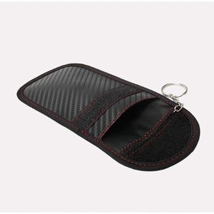 High Quality Carbon Material Car Key Blocker <b>Pouch</b> Hot Selling with Fashionable Hanging Closure Type - Product Image 4