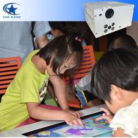 Table de projection de cartographie interactive pour l'école 3D Projection cartographie jeu de mur tactile jeu de peinture interactif pour les enfants