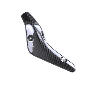 Cache-tuyau d'échappement en fibre de carbone véritable haute qualité <span class=keywords><strong>2022</strong></span>+ pour Yamaha <span class=keywords><strong>MT10</strong></span> – Pièce de modification de carénage moto - Product Image 1