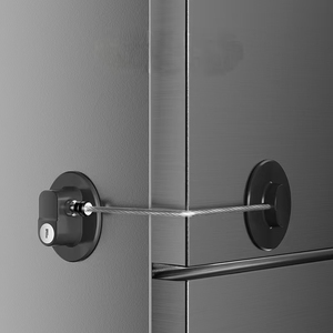 An toàn trẻ em nhựa ngăn kéo khóa dây đeo hình dạng cửa tủ lạnh và tủ khóa với tính năng bằng chứng trẻ em - Product Image 1