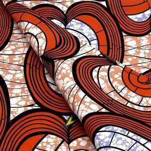 Superbe tissu en organza peigné biologique imprimé batik, nouveau modèle, imprimé africain <span class=keywords><strong>pour</strong></span> chemises de garçons et robes de mariage - Product Image 2