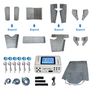 Top vente professionnel mince pressothérapie <span class=keywords><strong>Machine</strong></span> 3-en-1 Drainage lymphatique jambe Compression d'air rajeunissement de la peau plus récent haut - Product Image 4