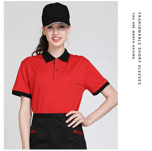 Polo <span class=keywords><strong>Homme</strong></span> en Coton et Polyester de Haute Qualité, Personnalisable avec Logo, Motif Uni, Coupe Ample, Uniforme de Bureau, <span class=keywords><strong>Chemise</strong></span> d'Affaires - Product Image 5