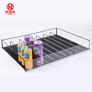Espositore Scorrevole per Bevande con Sistema a Rulli, Scaffale a Gravità per Supermercati - Product Image 5