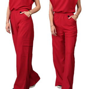 XINYANGYI Nouvel ensemble de blouses d'infirmière pour femmes aux couleurs vives, tissées, avec logo personnalisé, en polyester/coton - Product Image 6