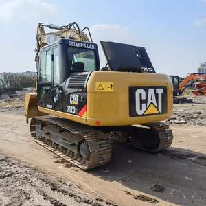 Grande pelle excavatrice d'occasion Caterpillar Cat 312D2 312d 325B 325C, fabriquée au Japon, matériel de terrassement à vendre - Product Image 2