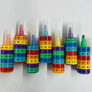 Papelería escolar para jardín de infantes, regalos, nueva educación, números matemáticos, cilindro, aprendizaje, juguete de matemáticas, rotulador resaltador - Product Image 5