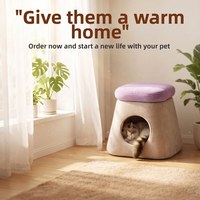 Chaise multifonctionnelle haut de gamme, pour humains et animaux, minimaliste, en peluche, niche pour chat, maison pour chat, nid pour animaux de compagnie, pour salon intérieur