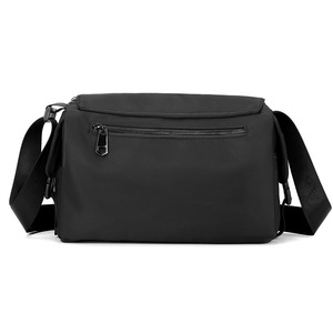 Custom Logo Unisex Oxford Cloth Messenger <b>Bag</b> Crossbody Shoulder Waterproof Summer Durable Lightweight with Cover Closure - Product Image 4