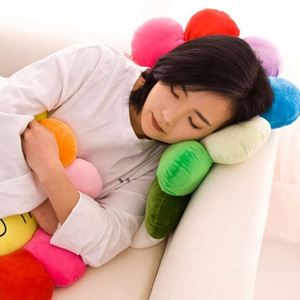 Coussin en peluche tournesol super doux Kawaii pour bébés et adultes, anti-stress, en nylon et coton PP, multicolore, idéal pour un anniversaire - Product Image 4