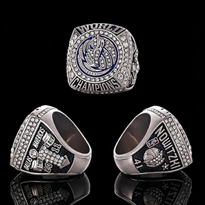 2011 Dallas Mavericks Meisterschaftsring Herren Legierung Galvanisiert Kristall & Strass Geometrisches Design Geschenk - Product Image 1