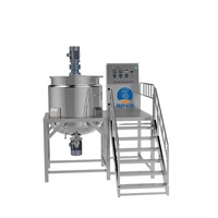 Nouvelle machine de mélange de crème cosmétique, homogénéisateur, pompe, boîte de vitesses, moteur à courant continu, capacité de 200 L pour les usines de transformation de liquides