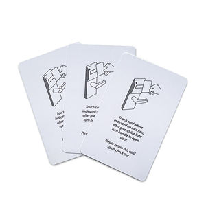Tarjeta de Acceso para Hotel de PVC con Chip F08 de 13.56Mhz, Tarjetas de Habitación Blancas para Hotel - Product Image 3