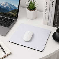 Tapis de souris vierges pour sublimation, tapis de souris en néoprène pour transfert thermique, tapis de bureau antidérapants pour le bureau, les jeux et les cadeaux promotionnels