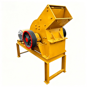 Frantoio a Martelli 1-3t/h 7.5kW, Frantumatore Mobile per Pietre con Motore Diesel per Costruzioni, Uso Intensivo PC200x300 - Product Image 1