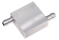 Échangeur de chaleur en aluminium de précision pour systèmes de refroidissement de chiller, bloc de refroidissement liquide personnalisé pour laser à fibre 1KW