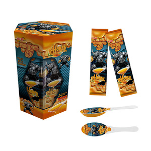 Vente en gros de miel royal VIP, miel naturel vital, cuillère à miel en acier, emballage et boîte en papier - Product Image 1