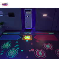 Projecteur sportif interactif tout-en-un Système de projection au sol pour les centres sportifs