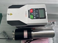 Moteur de broche pneumatique Jianken JGY-80mm OD 3.2kw 24000rpm ISO20 ATC pour le fraisage de moules, refroidissement liquide, haute vitesse